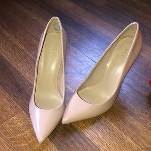 Aldo rose beige heels 👠
